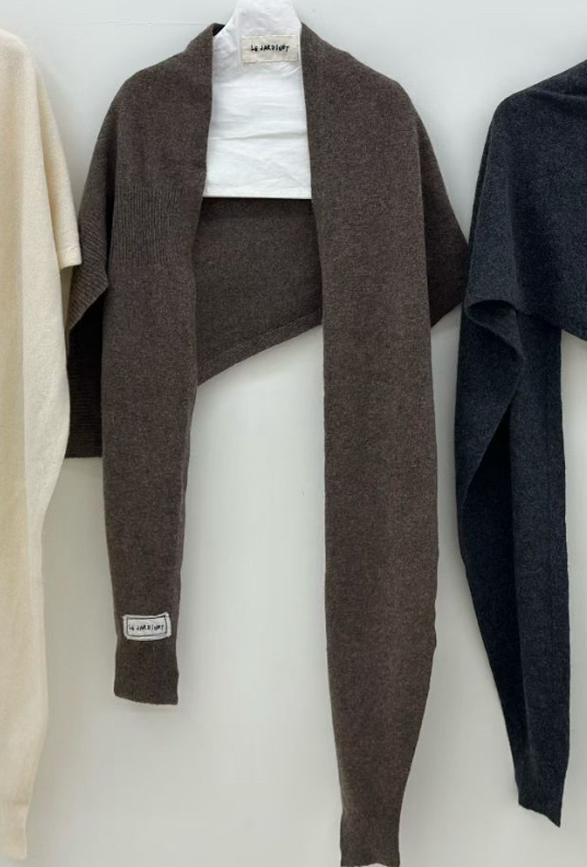 LE JARDINET韓國代購㊣女裝新品休閑人氣時尚圍巾披肩圍巾LE JARDINET圍巾/披肩圖色1