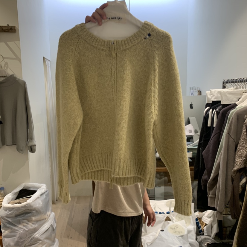 LE JARDINET東大門㊣直郵女士新款真品休閑人氣時尚毛衣拉鏈LE JARDINET毛衣圖色3