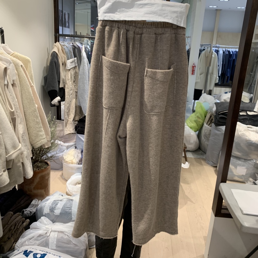 LE JARDINET韓國代購㊣女裝新品真品休閑人氣職業休閑褲加絨LE JARDINET休閑褲