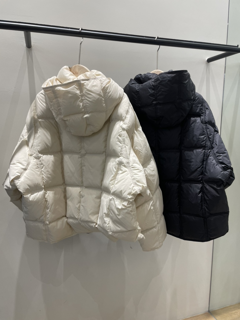 NEOUL韓國直郵㊣女士新品25秋冬熱賣推薦人氣短款羽絨服兜帽NEOUL/ahin雙領標簽短款羽絨服