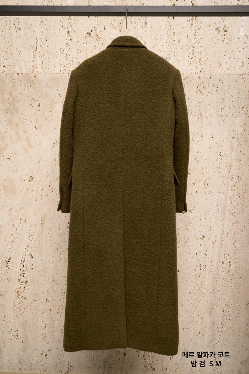 BLOSSOM東大門㊣實拍女裝新品推薦職業人氣中長款大衣羊駝毛BLOSSOM中長款大衣