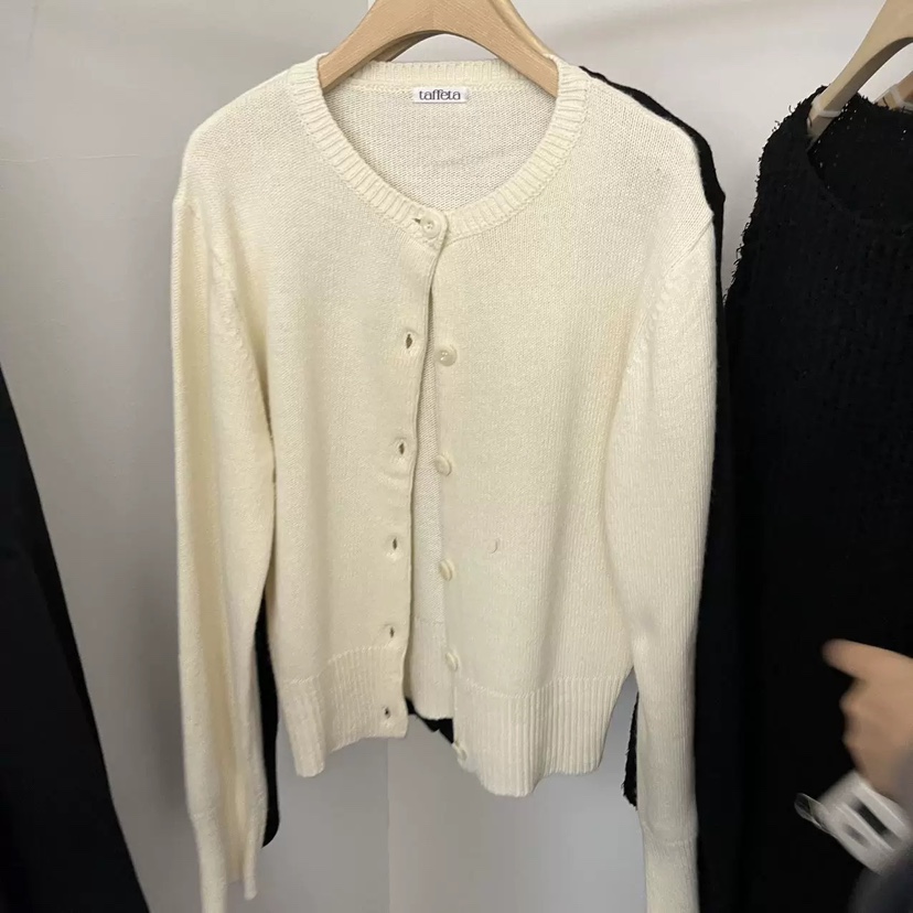 TAFFETA韓國代購㊣女裝新品休閑推薦時尚真品職業針織衫開衫TAFFETA針織衫圖色2