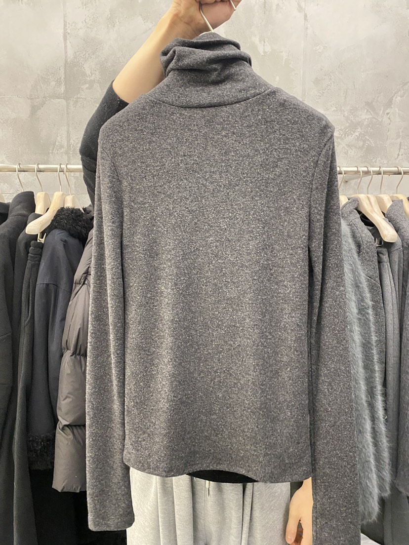 THE VETIVER-A東大門㊣實拍女士新品時尚推薦長袖T恤拉鏈VETIVER長袖T恤