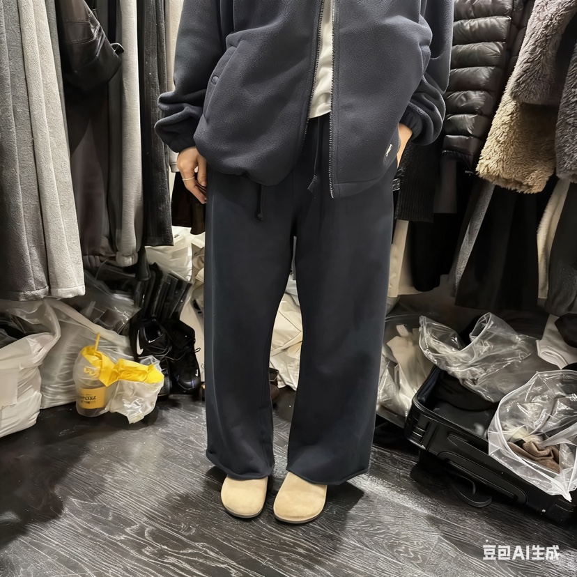 TUG東大門㊣實拍女裝新品人氣時尚休閑推薦熱賣職業休閑褲加絨TUG休閑褲圖色2