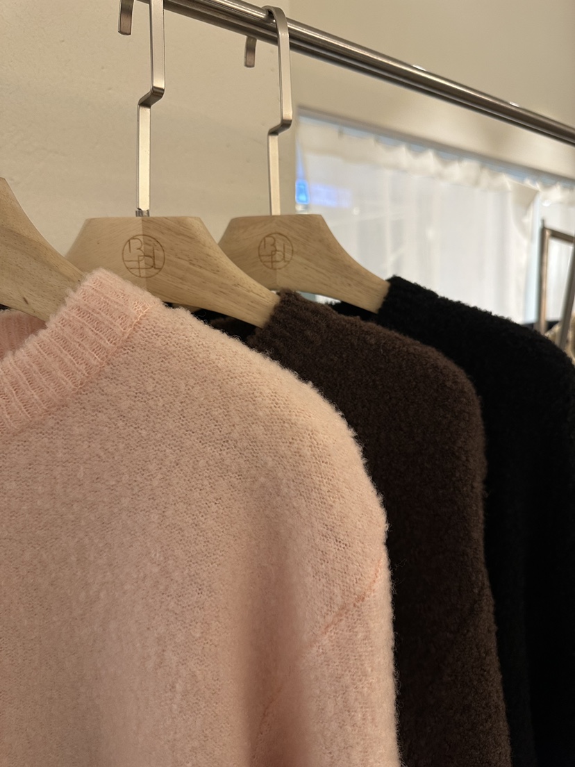 BPLAN韓國代購㊣女士新款25秋冬真品時尚人氣熱賣休閑推薦毛衣BPLAN毛衣