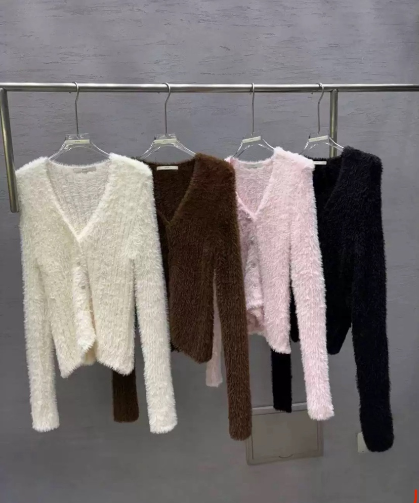 UOOV東大門㊣代購女士新款25秋冬推薦職業時尚休閑真品毛衣UOOV毛衣圖色2左二色