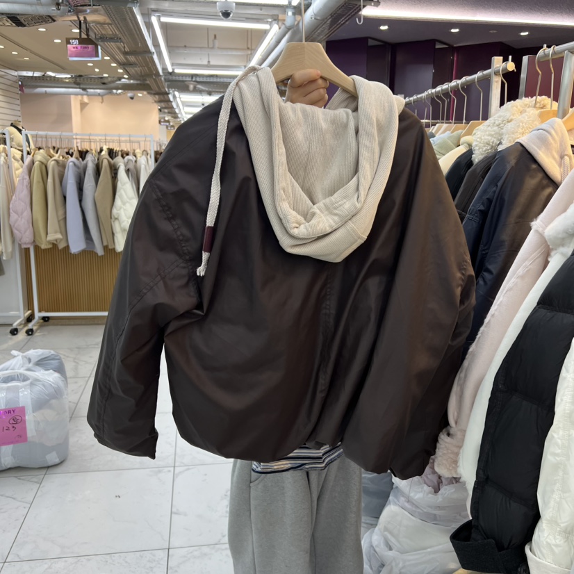 SIMPLE PARK/WMSTORY東大門㊣直郵女士新款時尚短款羽絨服SIMPLE PARK/WMSTORY短款羽絨服