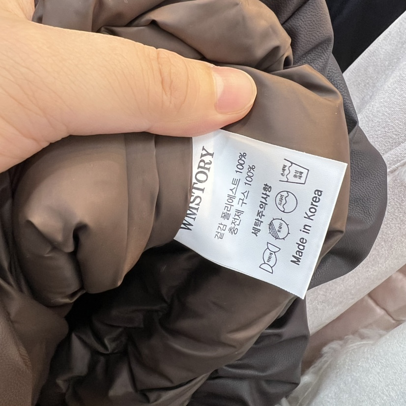 SIMPLE PARK/WMSTORY東大門㊣直郵女士新款時尚短款羽絨服SIMPLE PARK/WMSTORY短款羽絨服