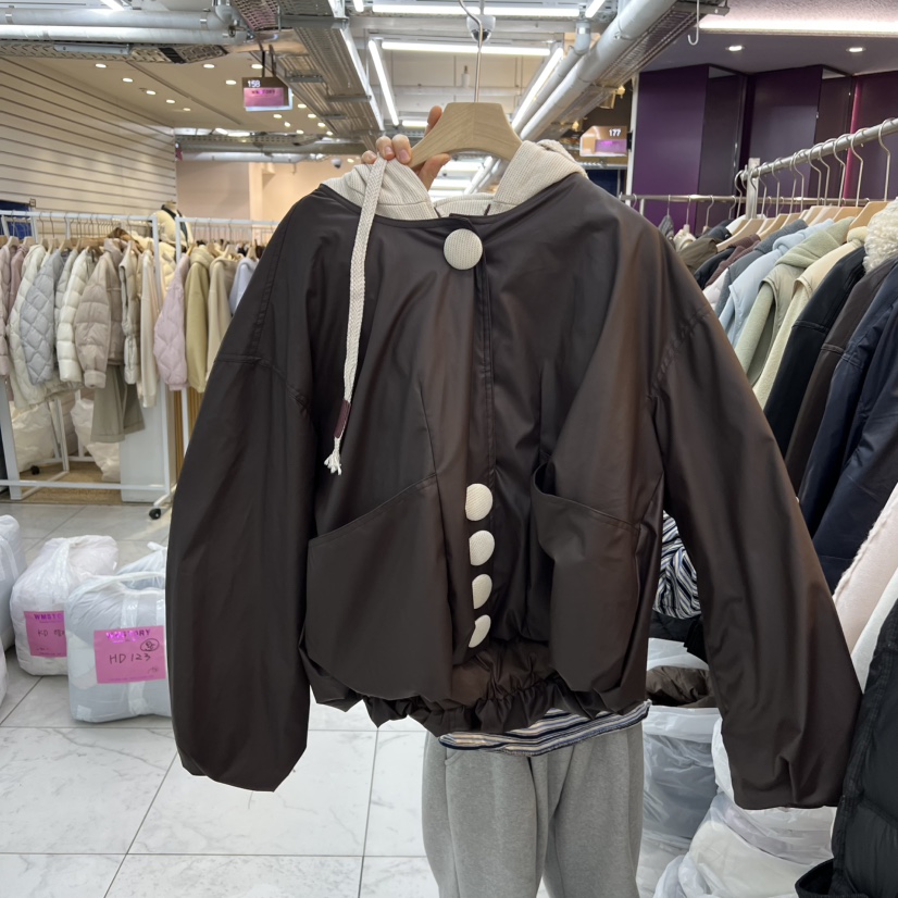 SIMPLE PARK/WMSTORY東大門㊣直郵女士新款時尚短款羽絨服SIMPLE PARK/WMSTORY短款羽絨服圖色2