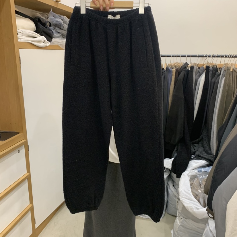 ARCHITEKT韓國代購㊣女士新款人氣25秋冬休閑時尚休閑褲羊毛ARCHITEKT休閑褲圖色2