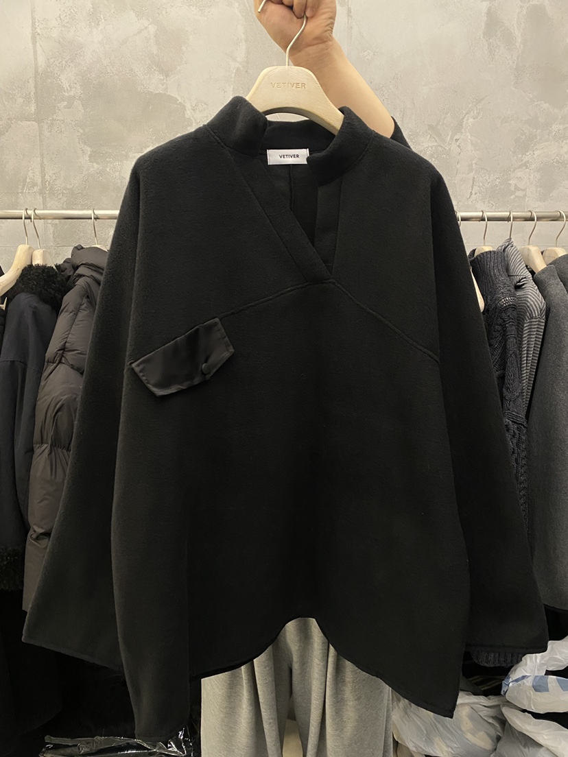 THE VETIVER-A韓國直郵㊣女裝新款時尚25秋冬休閑衛衣羊毛VETIVER衛衣圖色2