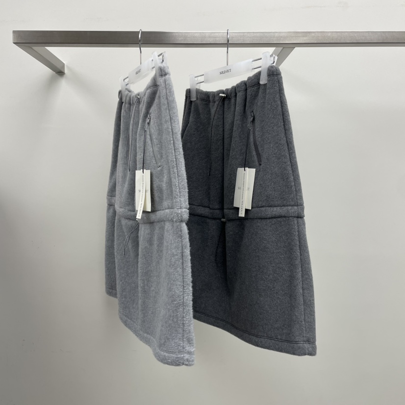SOLD OUT東大門㊣實拍女裝新品時尚休閑職業半身裙中短裙抓絨SOLD OUT半身裙/中短裙