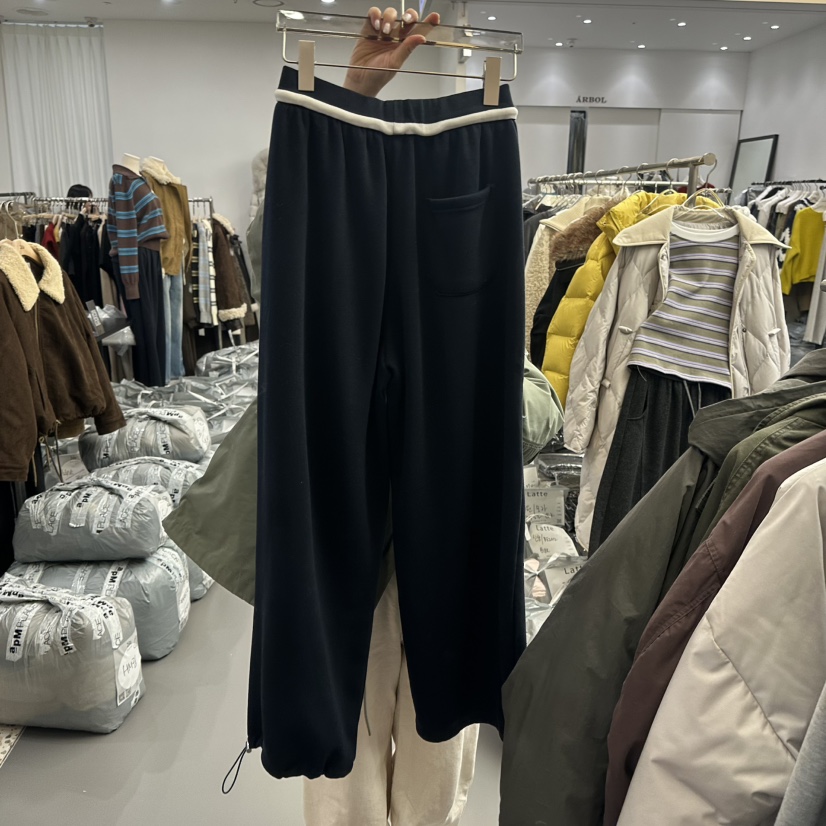 LATTE-P東大門㊣直郵女士新款25秋冬熱賣人氣休閑時尚休閑褲LATTE-P休閑褲