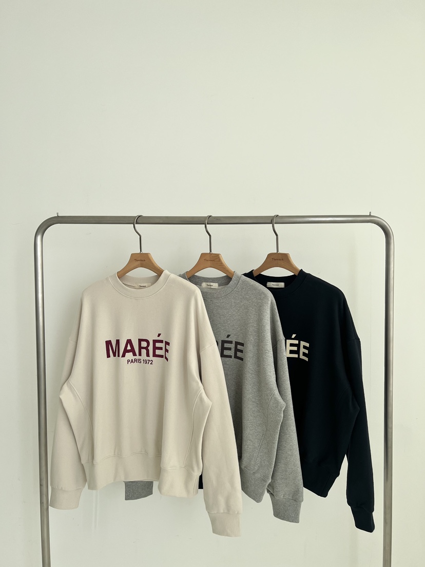 TERRACE韓國代購㊣女士新款熱賣25秋冬時尚人氣真品衛衣加絨TERRACE衛衣