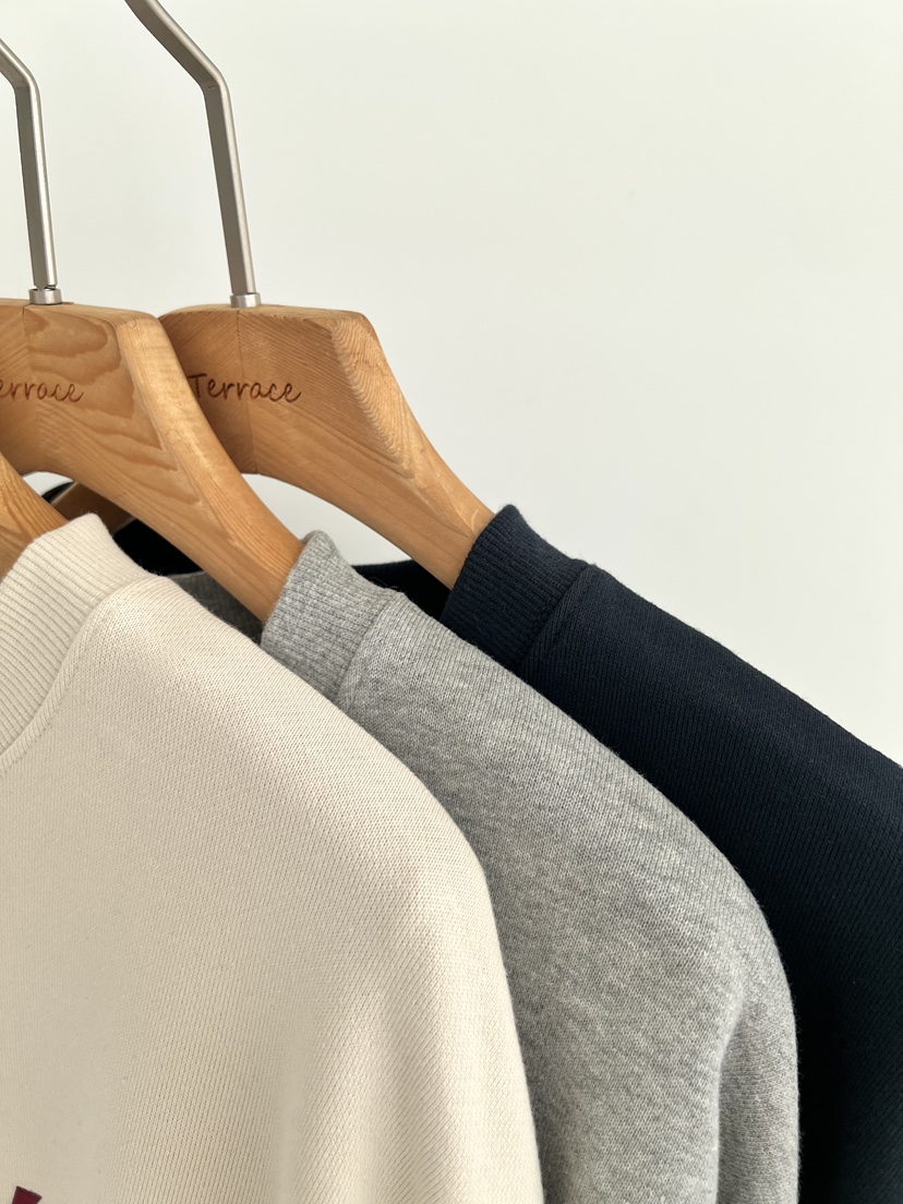 TERRACE韓國代購㊣女士新款熱賣25秋冬時尚人氣真品衛衣加絨TERRACE衛衣