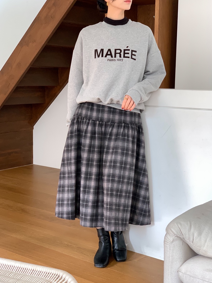 TERRACE韓國代購㊣女士新款熱賣25秋冬時尚人氣真品衛衣加絨TERRACE衛衣