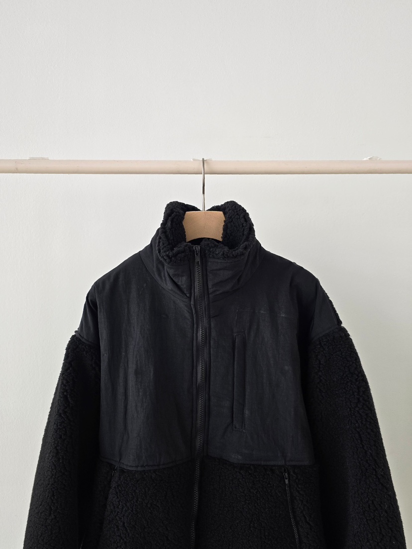 J SHOP韓國直郵㊣女裝新款職業時尚25秋冬人氣夾克抓絨拉鏈J_SHOP夾克