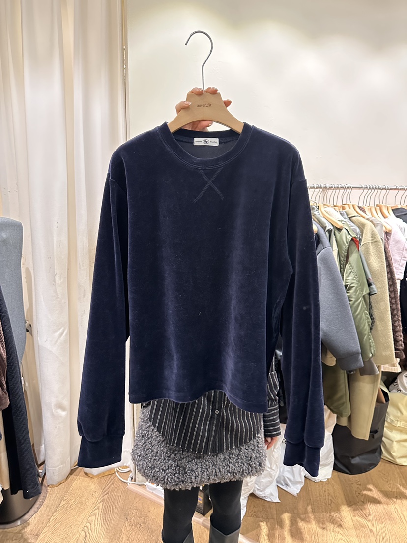 AUVERFIT東大門㊣實拍女裝新品推薦職業人氣真品熱賣長袖T恤AUVERFIT長袖T恤圖色3