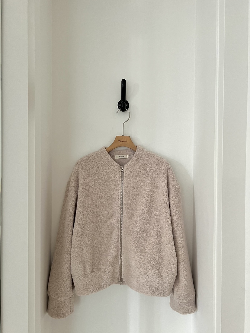 TERRACE韓國代購㊣女裝新品休閑25秋冬真品人氣職業夾克拉鏈TERRACE夾克圖色1