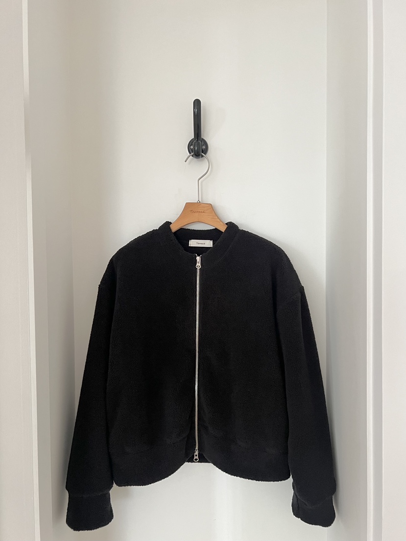 TERRACE韓國代購㊣女裝新品休閑25秋冬真品人氣職業夾克拉鏈TERRACE夾克圖色2