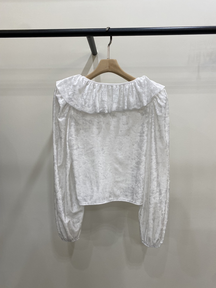 PERSON東大門㊣實拍女裝新款休閑時尚真品襯衫蕾絲衫天鵝絨PERSON襯衫/蕾絲衫