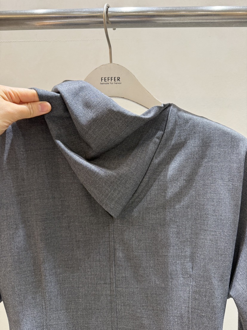 FEFFER東大門㊣實拍女士新品25秋冬時尚人氣職業推薦連衣裙FEFFER連衣裙