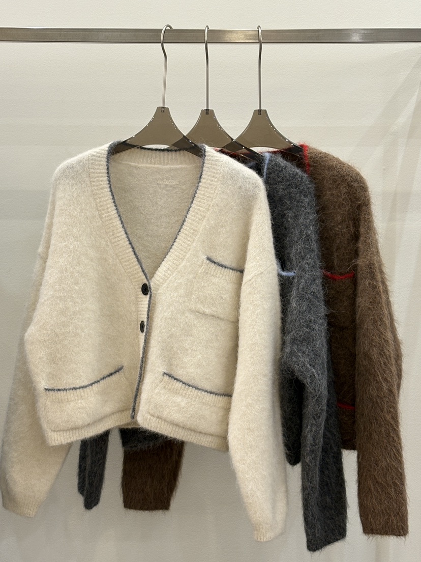 CICI韓國直郵㊣女裝新品休閑職業真品推薦針織衫羊駝毛開衫Ci Ci針織衫