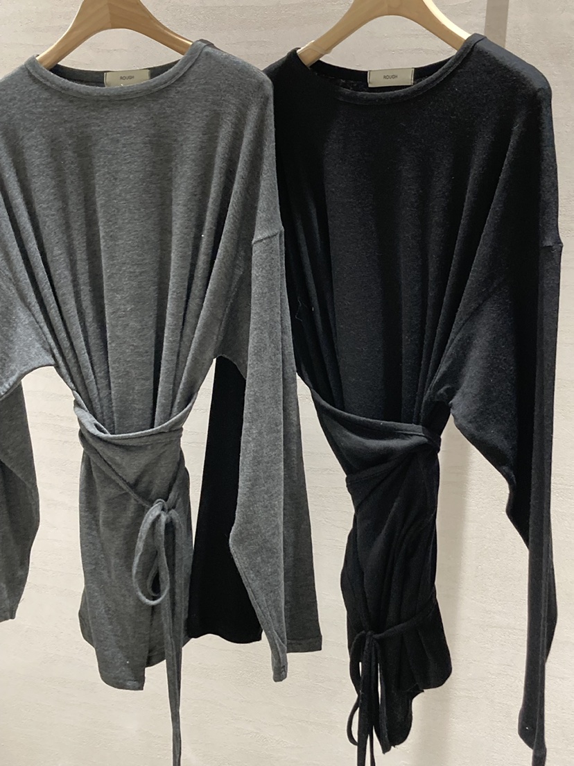 ROUGH東大門㊣實拍女士新款時尚休閑推薦熱賣職業25秋冬長袖T恤ROUGH長袖T恤
