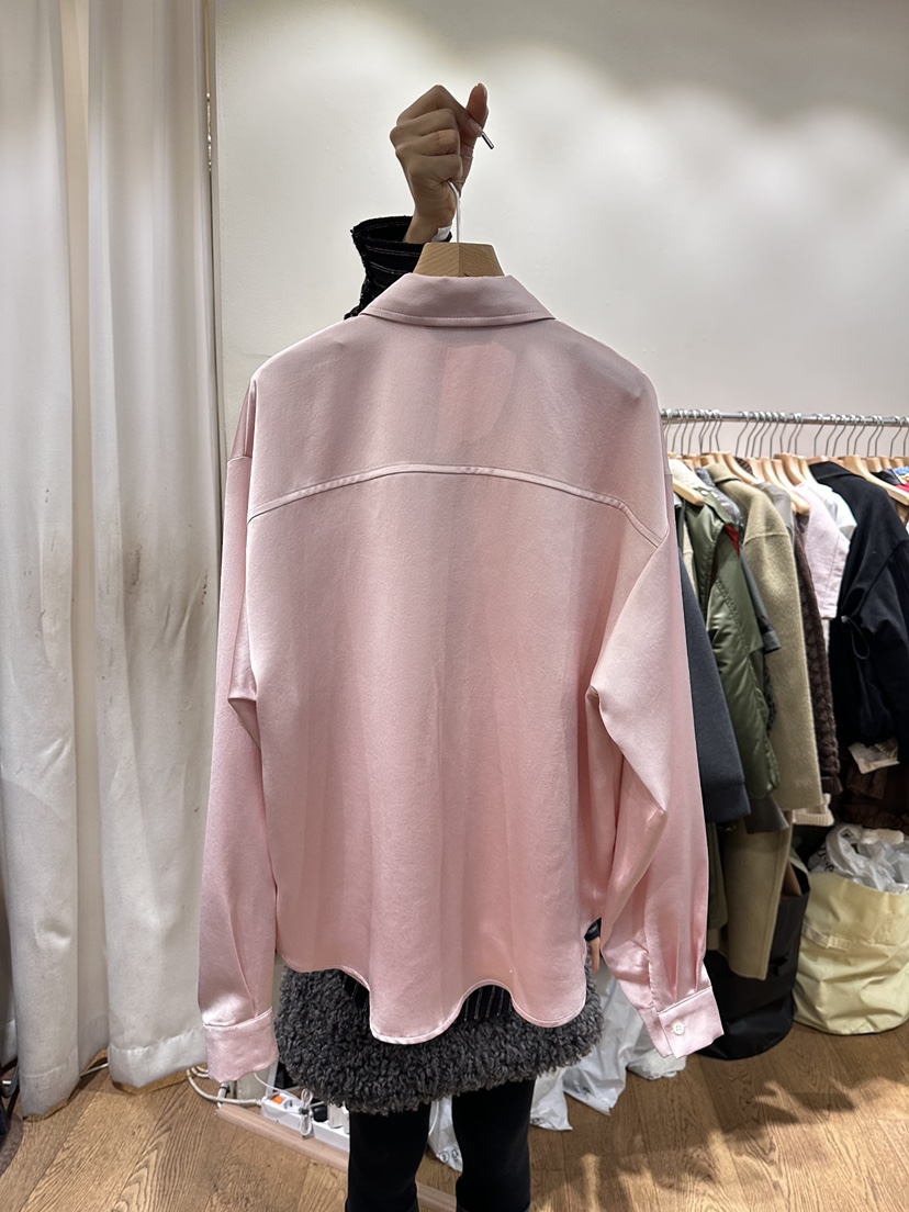 AUVERFIT韓國直郵㊣女裝新款真品職業人氣25秋冬襯衫蕾絲衫AUVERFIT襯衫/蕾絲衫