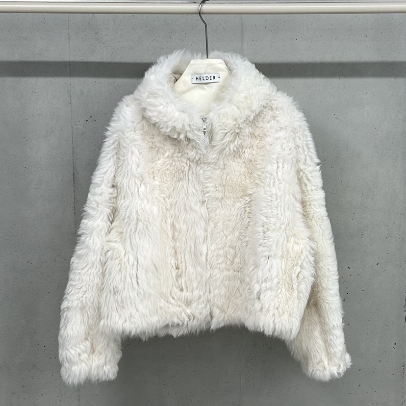 HELDER-P東大門㊣實拍女裝新品休閑時尚短款大衣小羊皮兜帽HELDER短款大衣圖色166萬9