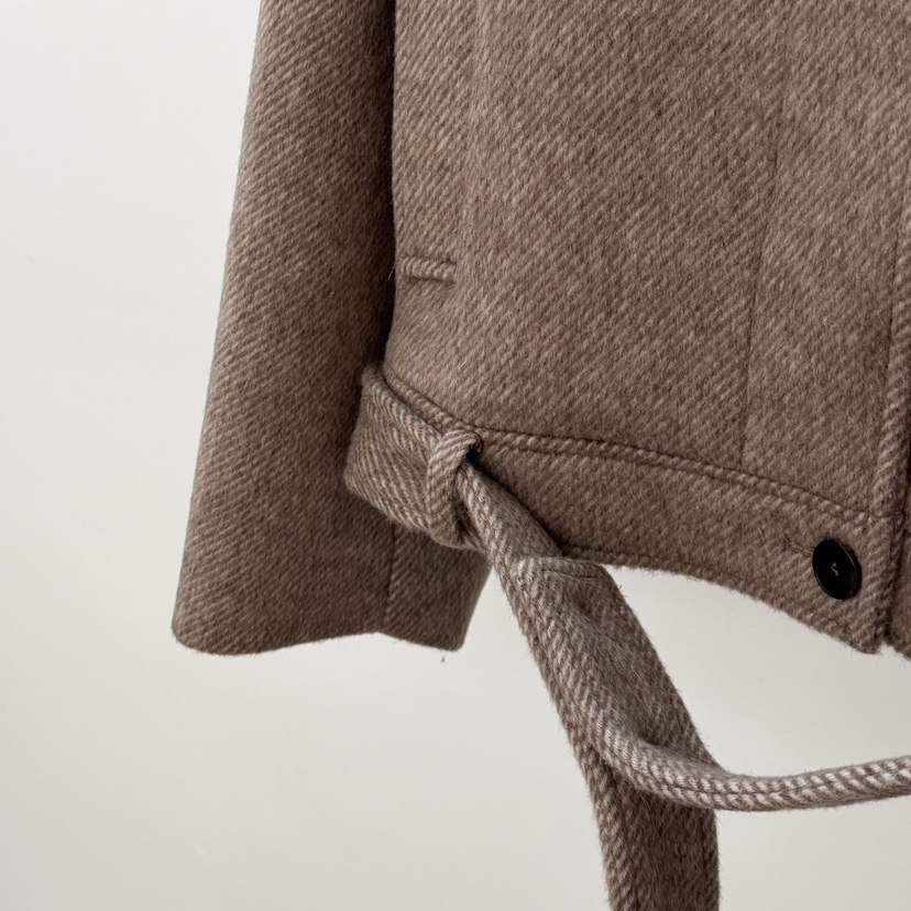 ID東大門㊣代購女裝新品職業推薦人氣真品休閑夾克含腰帶系帶ID夾克