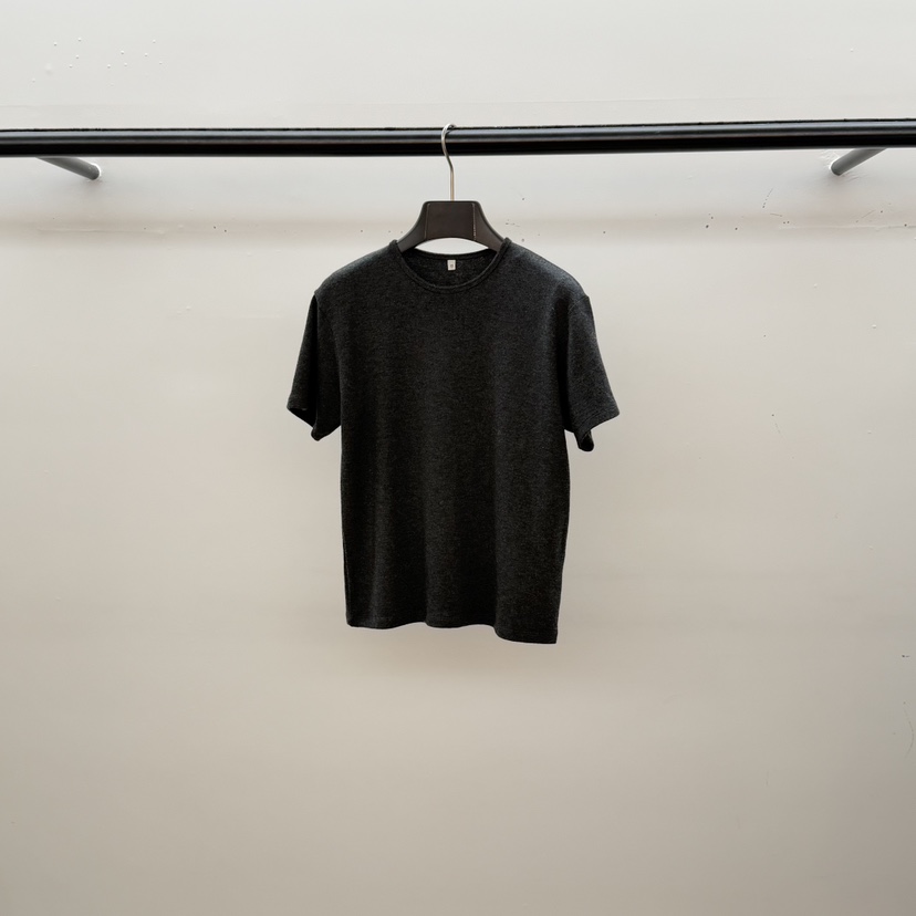 ID韓國代購㊣女士新品時尚職業真品25秋冬熱賣休閑人氣T恤羊毛IDT恤圖色3墨色