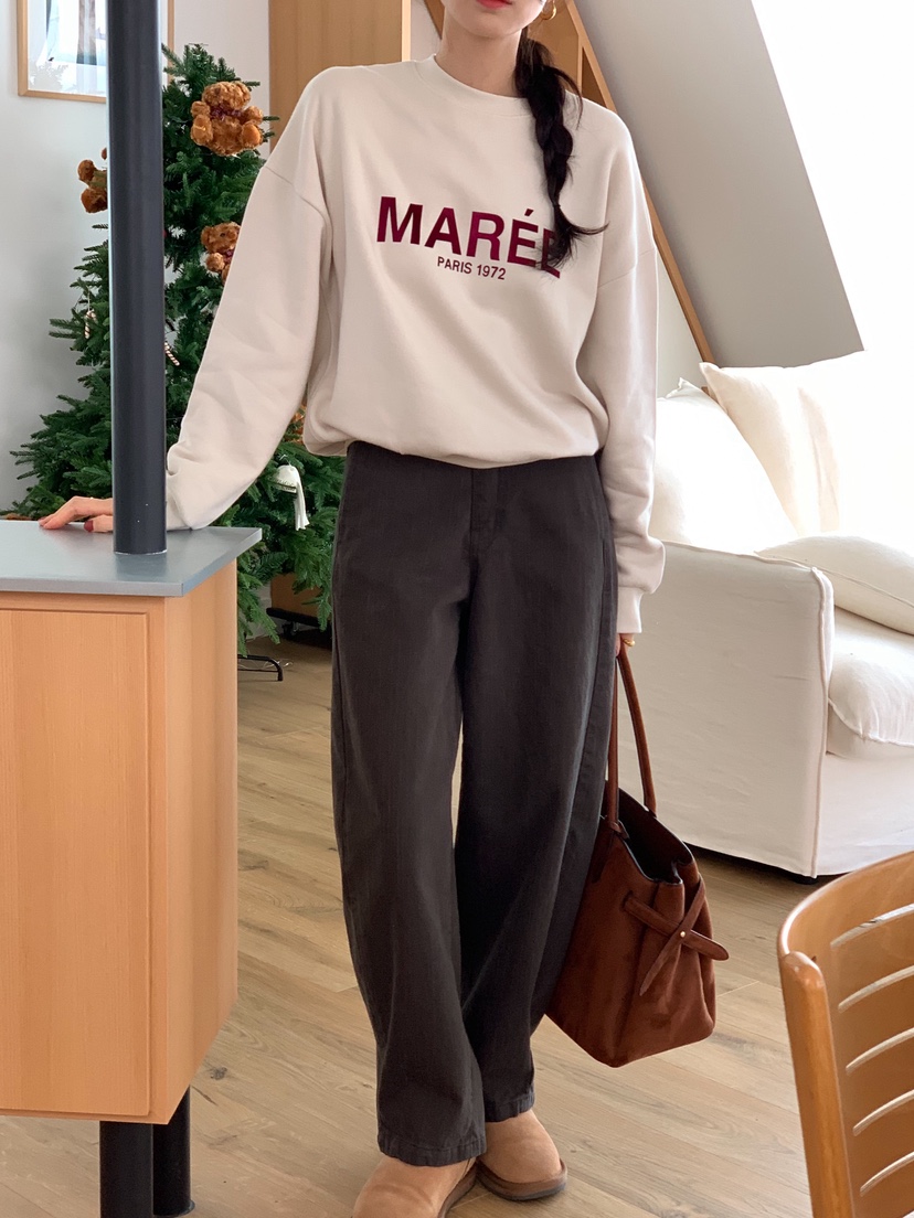 TERRACE韓國直郵㊣女裝新品休閑職業熱賣人氣休閑褲加絨羊毛TERRACE休閑褲