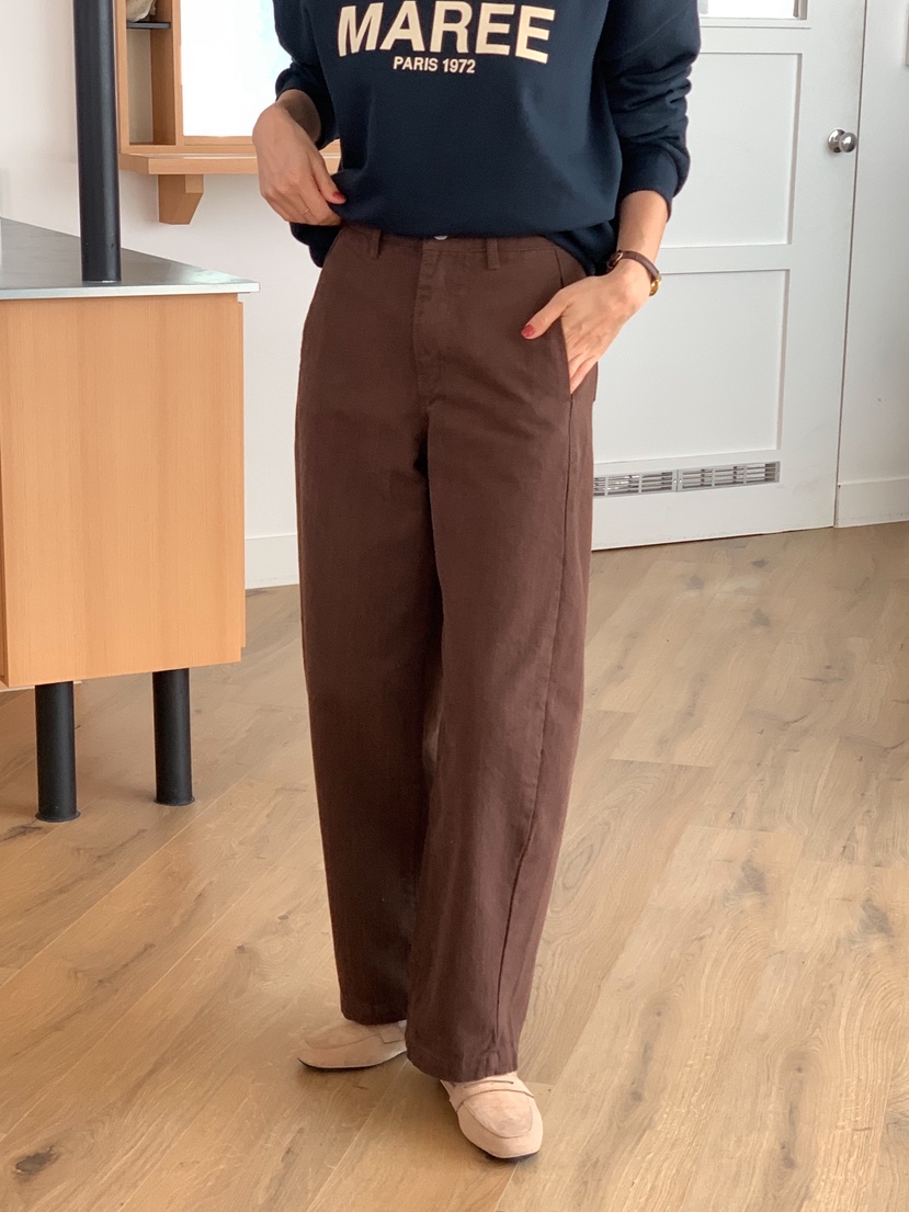 TERRACE韓國直郵㊣女裝新品休閑職業熱賣人氣休閑褲加絨羊毛TERRACE休閑褲