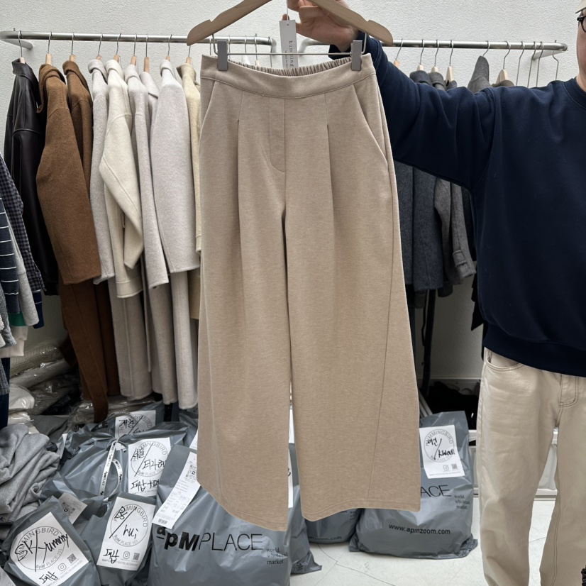 HUMMING BIRD韓國代購㊣女士新款時尚熱賣職業真品人氣休閑褲HUMMING BIRD休閑褲圖色1