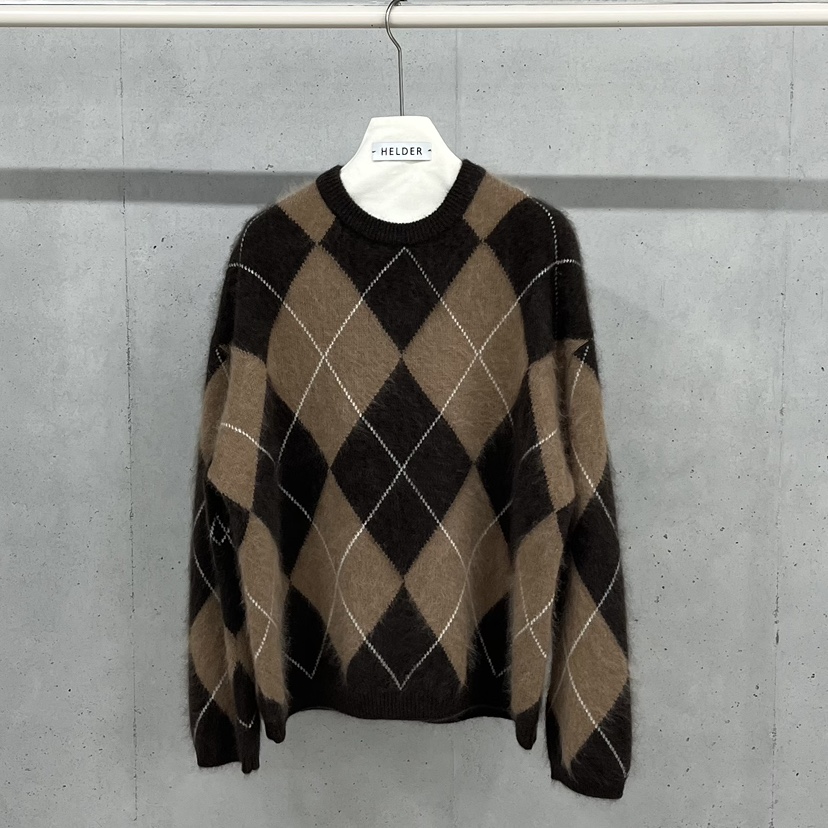 HELDER-P韓國直郵㊣女裝新款休閑25秋冬人氣毛衣馬海毛羊毛HELDER毛衣圖色1
