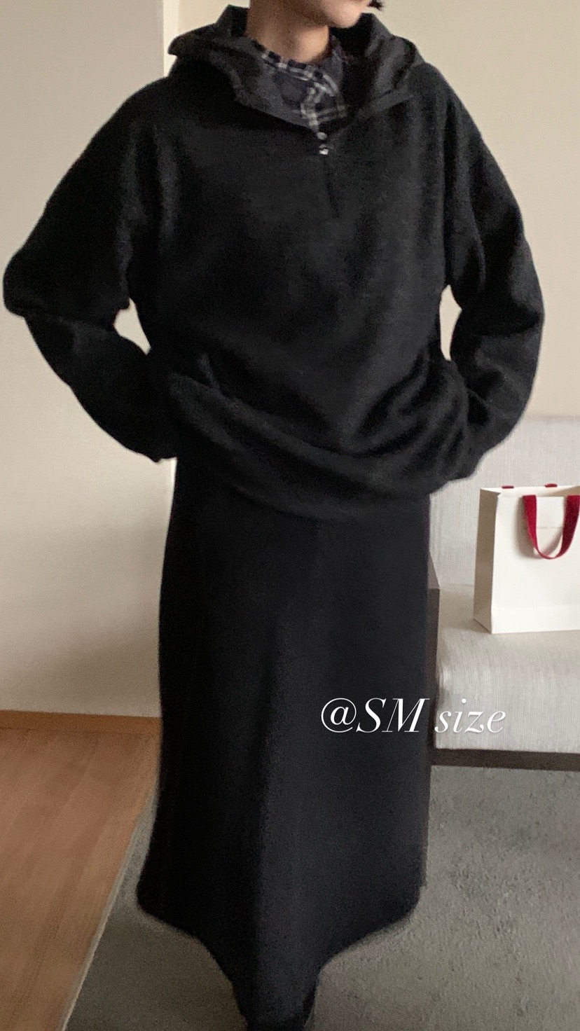 OVER RICH韓國代購㊣女士新款熱賣職業人氣25秋冬休閑長裙OVER RICH長裙