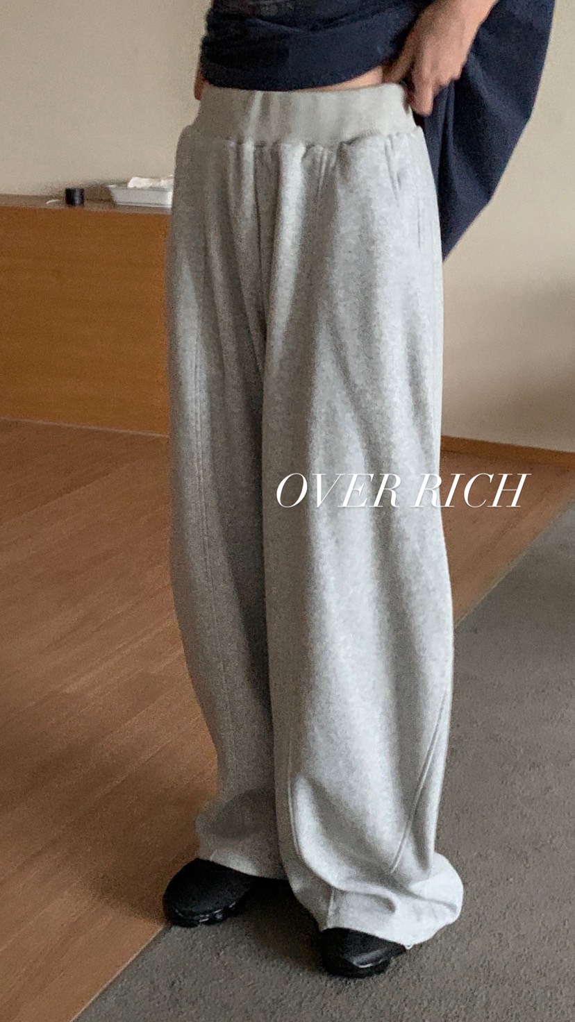 OVER RICH東大門㊣實拍女裝新款休閑25秋冬推薦時尚休閑褲OVER RICH休閑褲