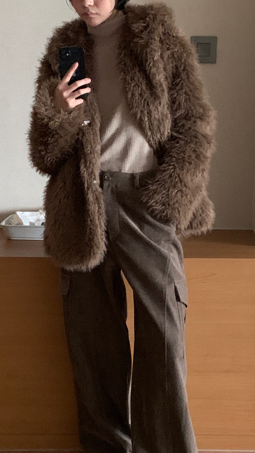 OVER RICH韓國直郵㊣女裝新品人氣真品休閑25秋冬熱賣休閑褲OVER RICH休閑褲