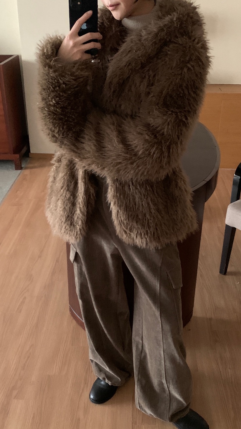 OVER RICH韓國直郵㊣女裝新品人氣真品休閑25秋冬熱賣休閑褲OVER RICH休閑褲