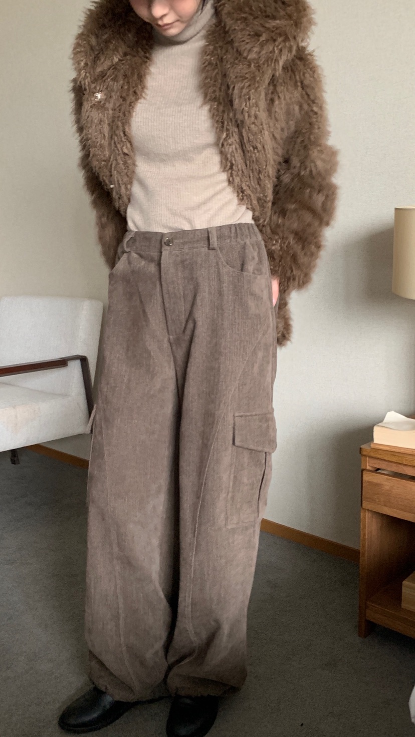 OVER RICH韓國直郵㊣女裝新品人氣真品休閑25秋冬熱賣休閑褲OVER RICH休閑褲