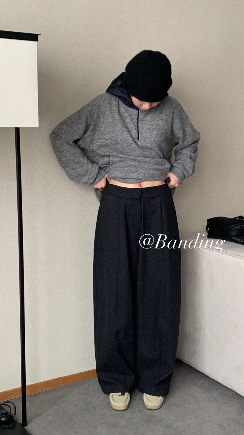 OVER RICH東大門㊣實拍女士新款休閑時尚職業25秋冬休閑褲OVER RICH休閑褲