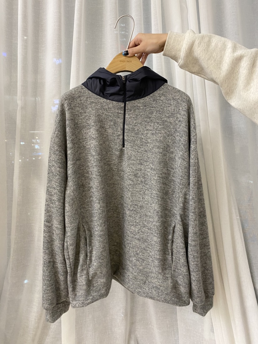 OVER RICH韓國直郵㊣女士新款時尚職業真品人氣休閑推薦衛衣OVER RICH衛衣圖色1