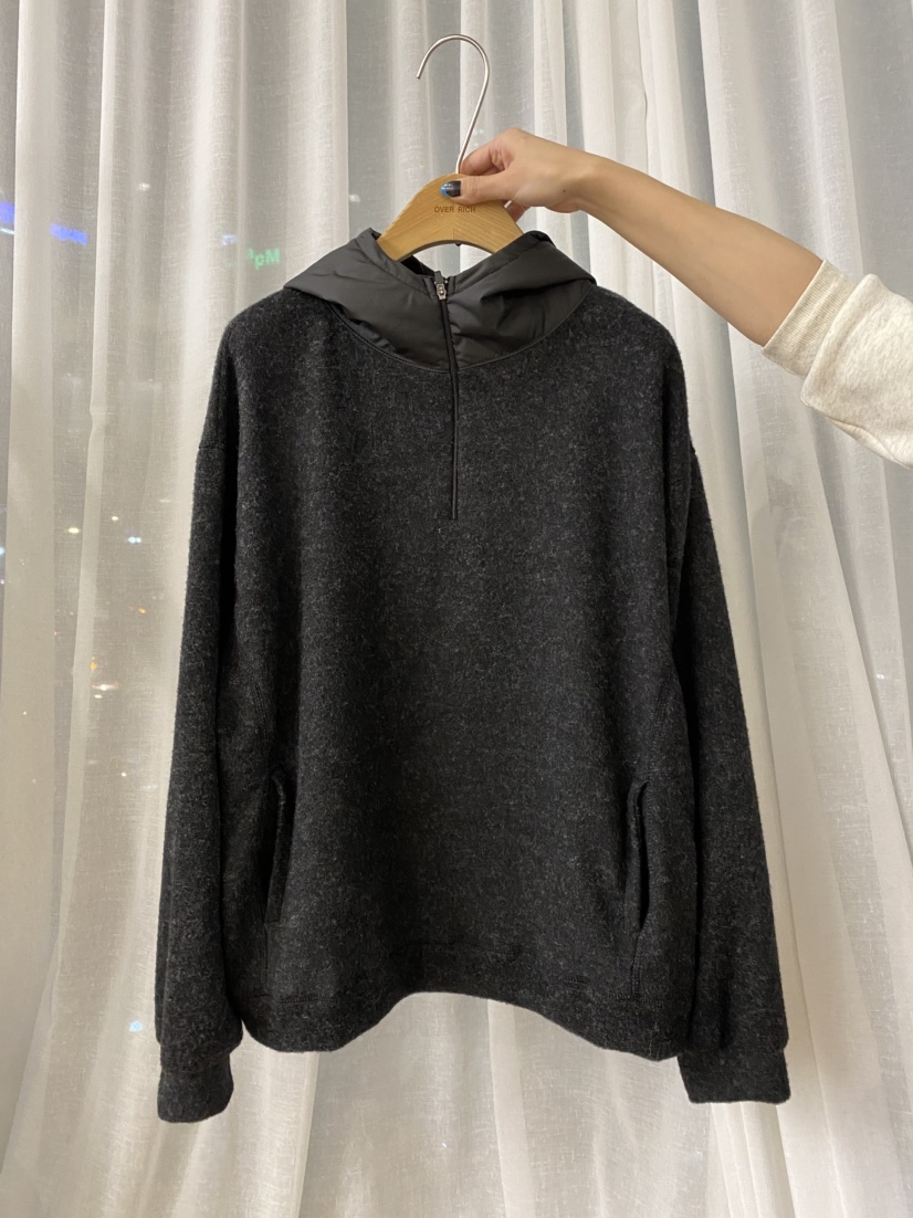 OVER RICH韓國直郵㊣女士新款時尚職業真品人氣休閑推薦衛衣OVER RICH衛衣圖色4