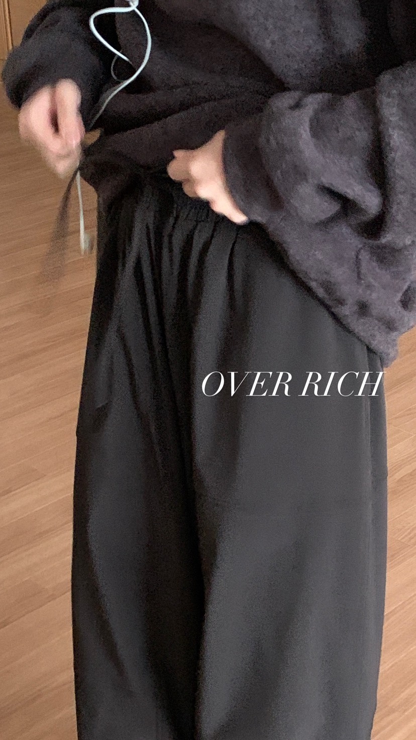 OVER RICH東大門㊣直郵女裝新品職業人氣休閑熱賣真品休閑褲OVER RICH休閑褲