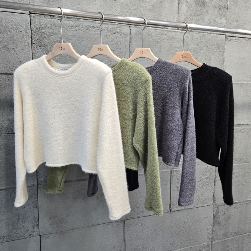 10CC東大門㊣代購女士新款推薦時尚休閑人氣熱賣25秋冬長袖T恤10CC長袖T恤