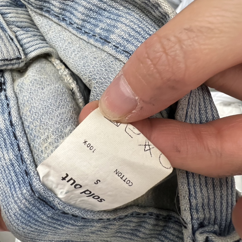 SOLD OUT韓國直郵㊣女士新款職業熱賣時尚25秋冬牛仔褲水洗絎縫SOLD OUT牛仔褲