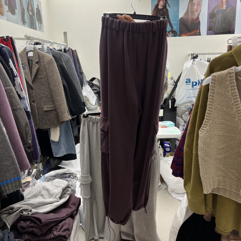 SOLD OUT韓國代購㊣女裝新品時尚熱賣真品人氣25秋冬休閑褲加絨SOLD OUT休閑褲