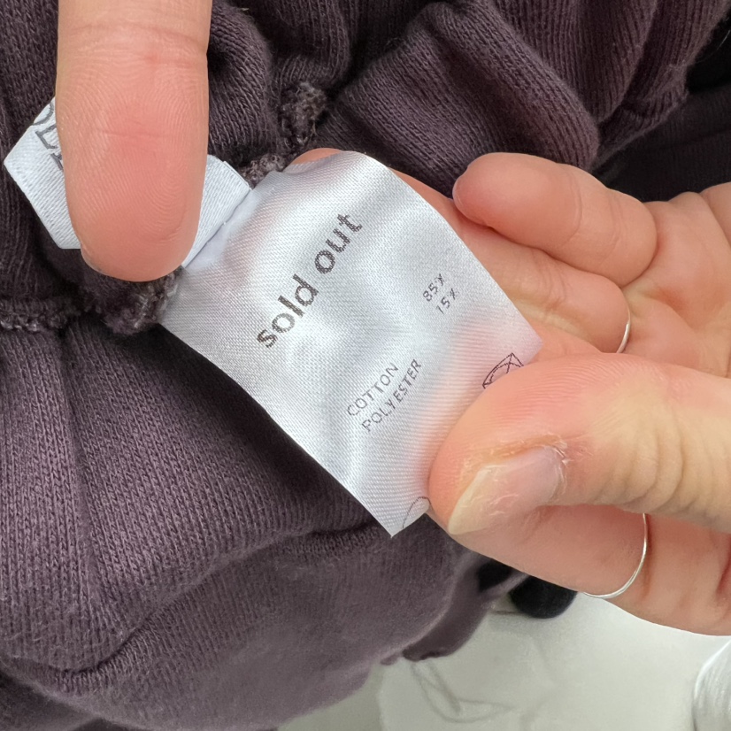 SOLD OUT韓國代購㊣女裝新品時尚熱賣真品人氣25秋冬休閑褲加絨SOLD OUT休閑褲