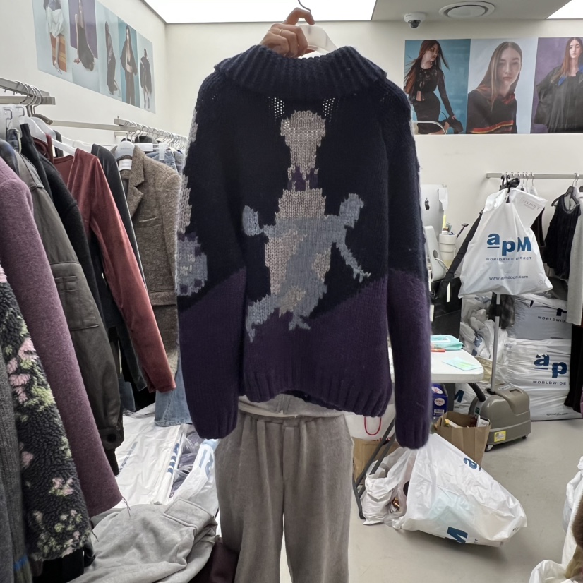 SOLD OUT東大門㊣直郵女裝新品推薦25秋冬真品人氣職業毛衣SOLD OUT毛衣